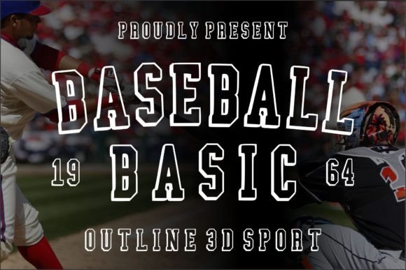 Baseball Basic: A Display Font That Commands Attention