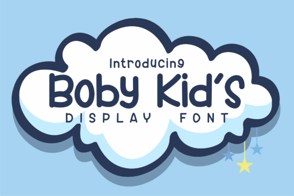 Boby Kid s: A Playful Yet Polished Display Font