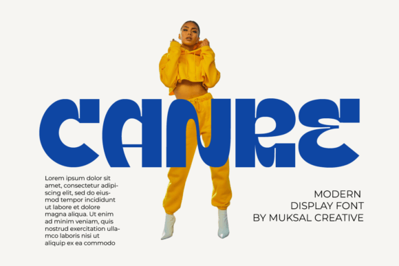 Canre Display Font for Handmade Creators