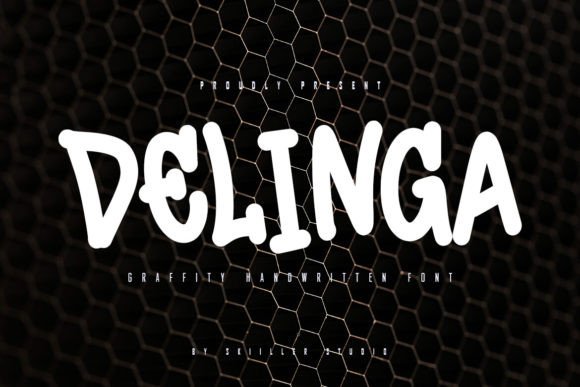 Delinga: A Playful Display Font for Friendly Digital Brands