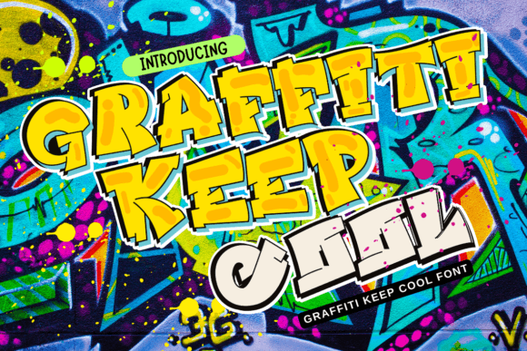 Graffiti Keep Cool: A Display Font with Editorial Ease