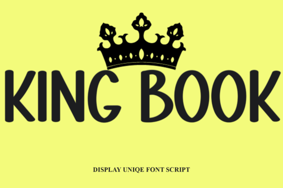 King Book: A Modern Display Font That Just Works
