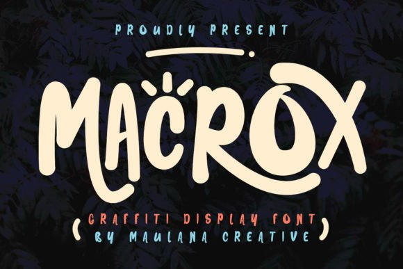 Macrox: A Bold Display Font for Digital Brand Impact