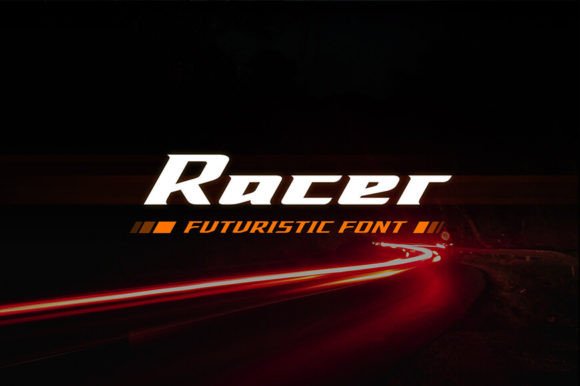 Racer Font: A Bold, Clean Futuristic Typeface for Modern Branding