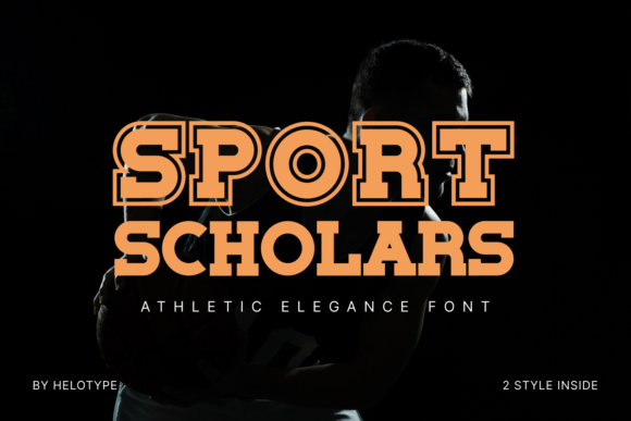 Sport Scholars: A Dynamic Display Font for Digital Branding