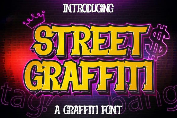 Street Graffiti: A Display Font That Speaks Before You Read