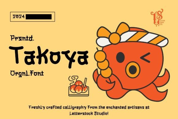 Takoya: A Display Font That Earns Its Space